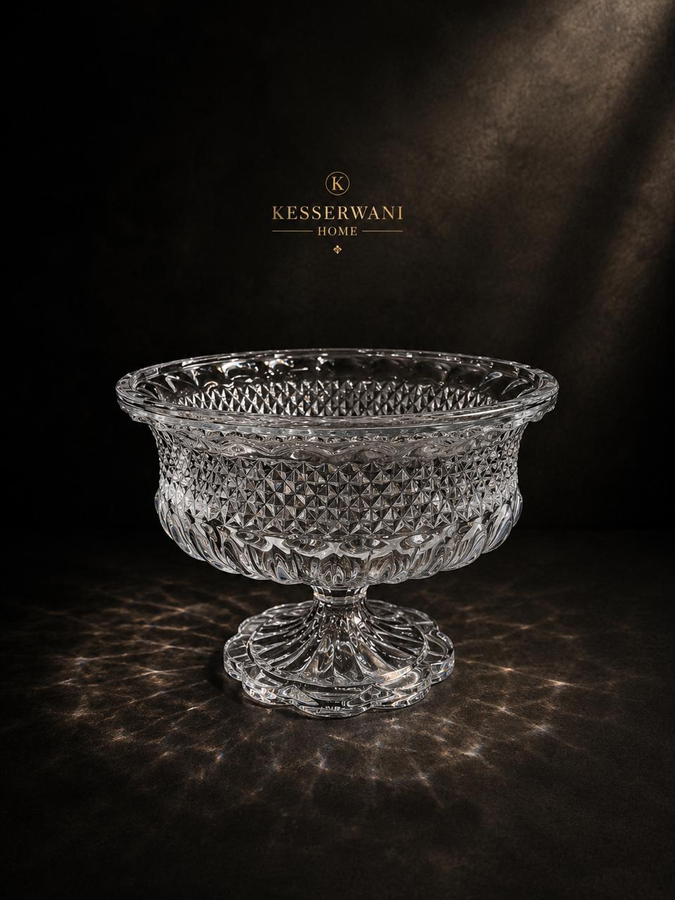 Royal Crystal Pedestal Bowl