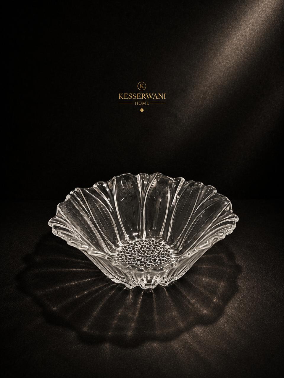 Crystal Bloom Serving Bowl
