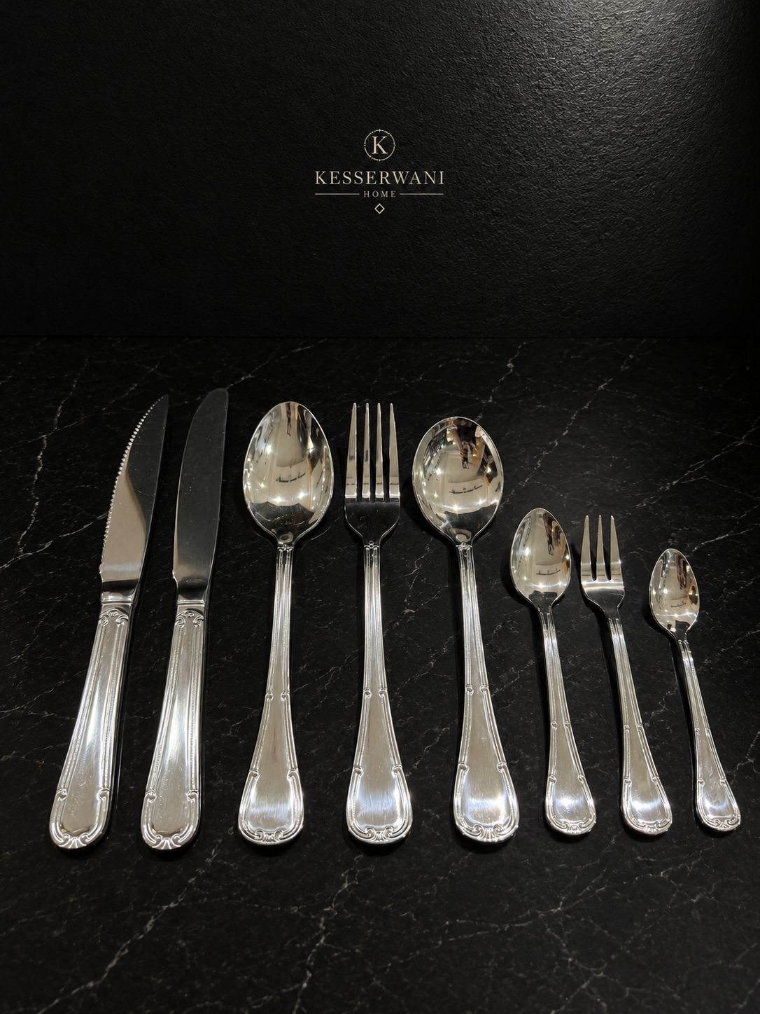Regal Elegance 48-Piece Cutlery Set – Stainless Steel 304