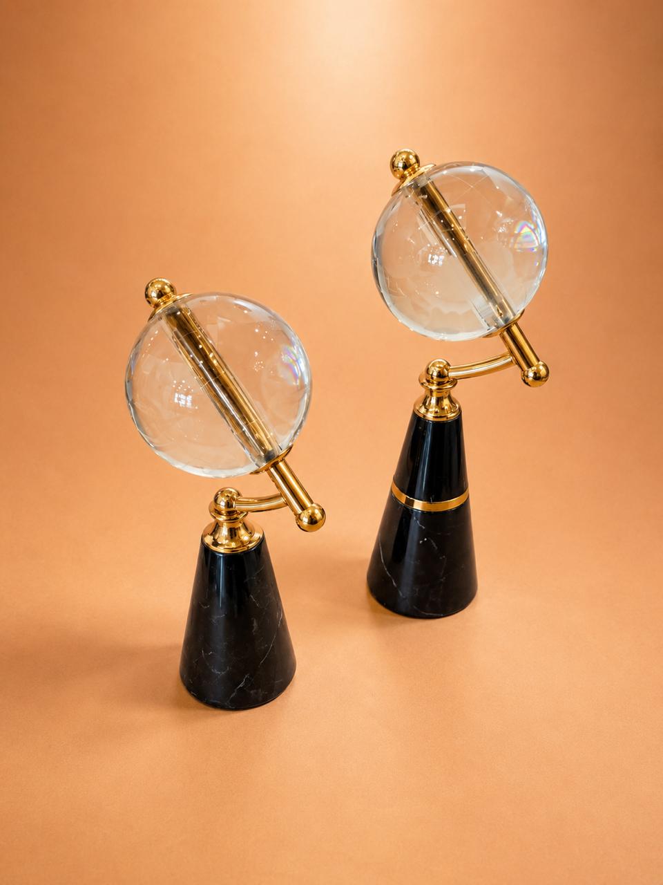 Noir Crystal Globe