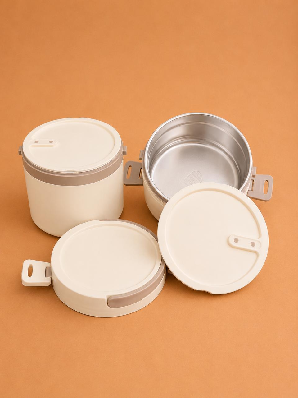 2-Tier Stainless Steel Lunch Box
