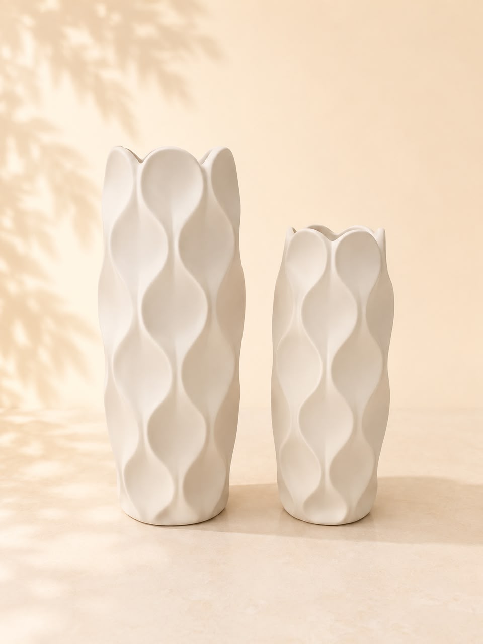 Textured Decorative Vase 23 & 30cm