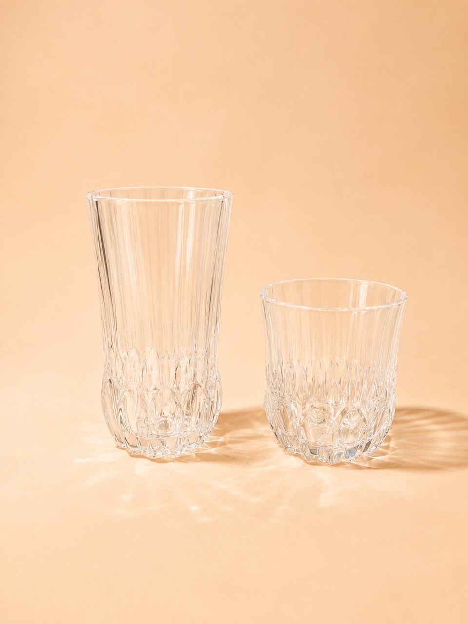 Cut Glass Tumbler 6pcs 315ml & 350ml