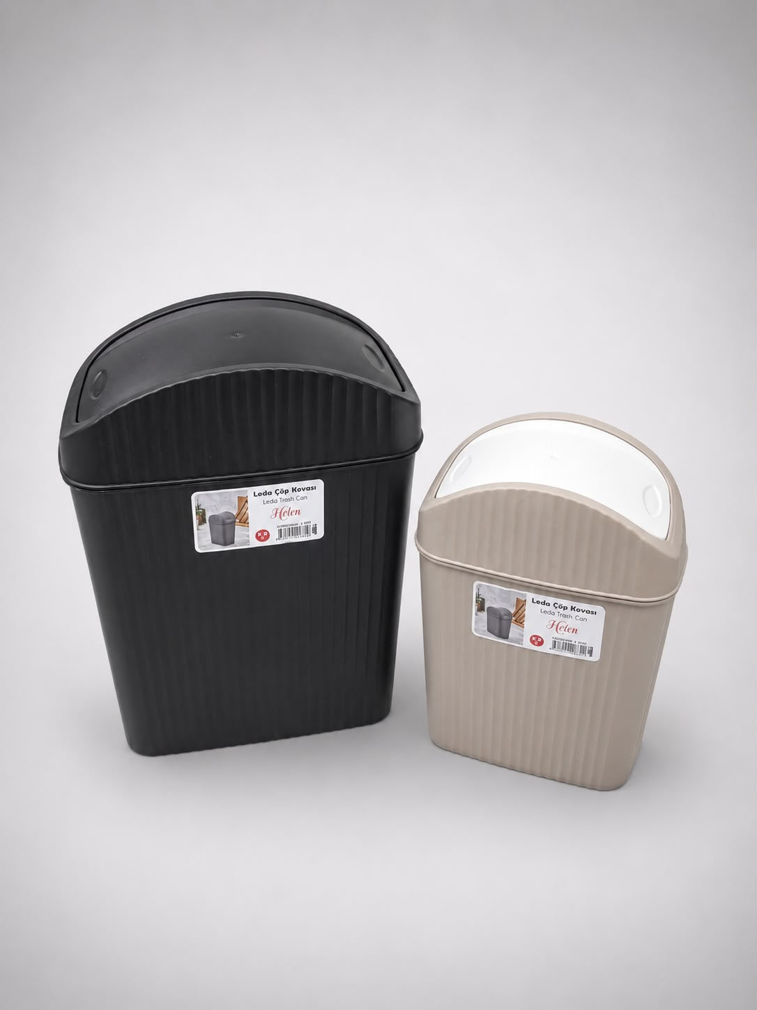 Swing Lid Trash Bin – 3L & 7L 4 Colors