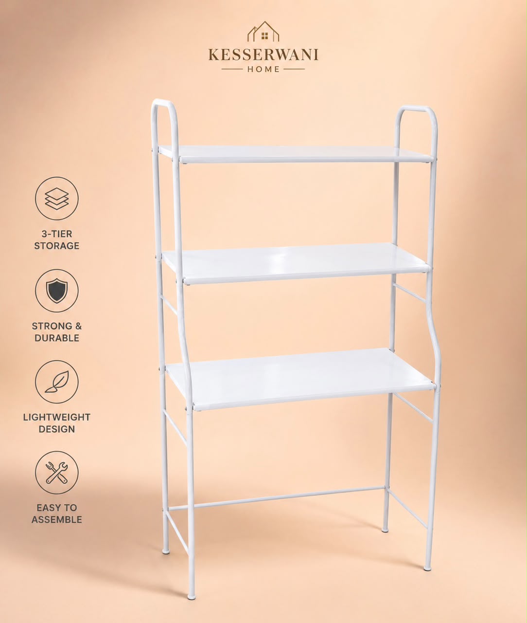 3-Tier Storage Rack