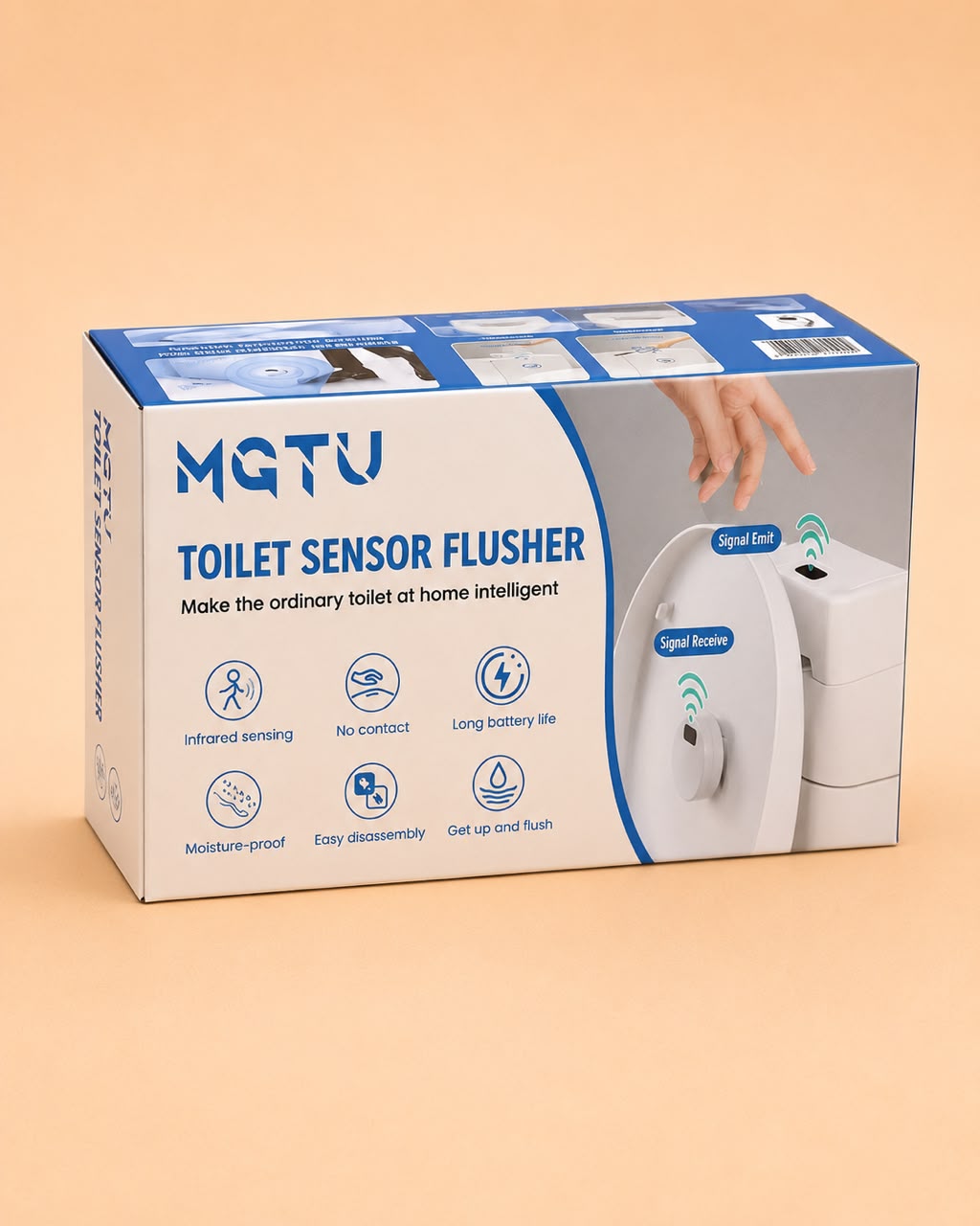 Toilet Sensor Flusher