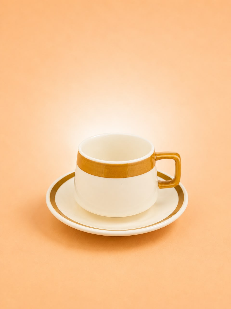 6x6 Coffee Cup & Saucer Set