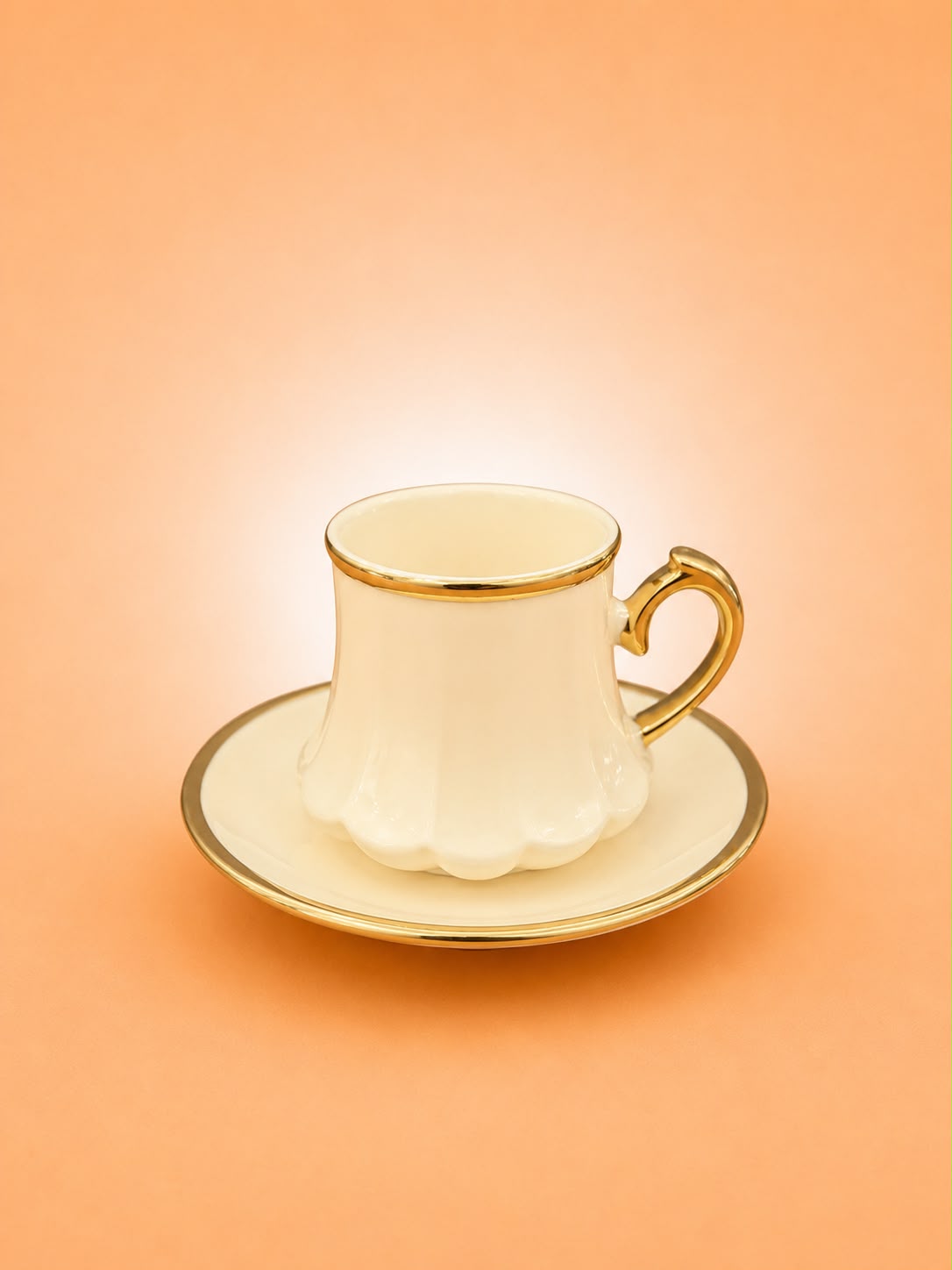 6x6 Coffee Cup & Saucer Set