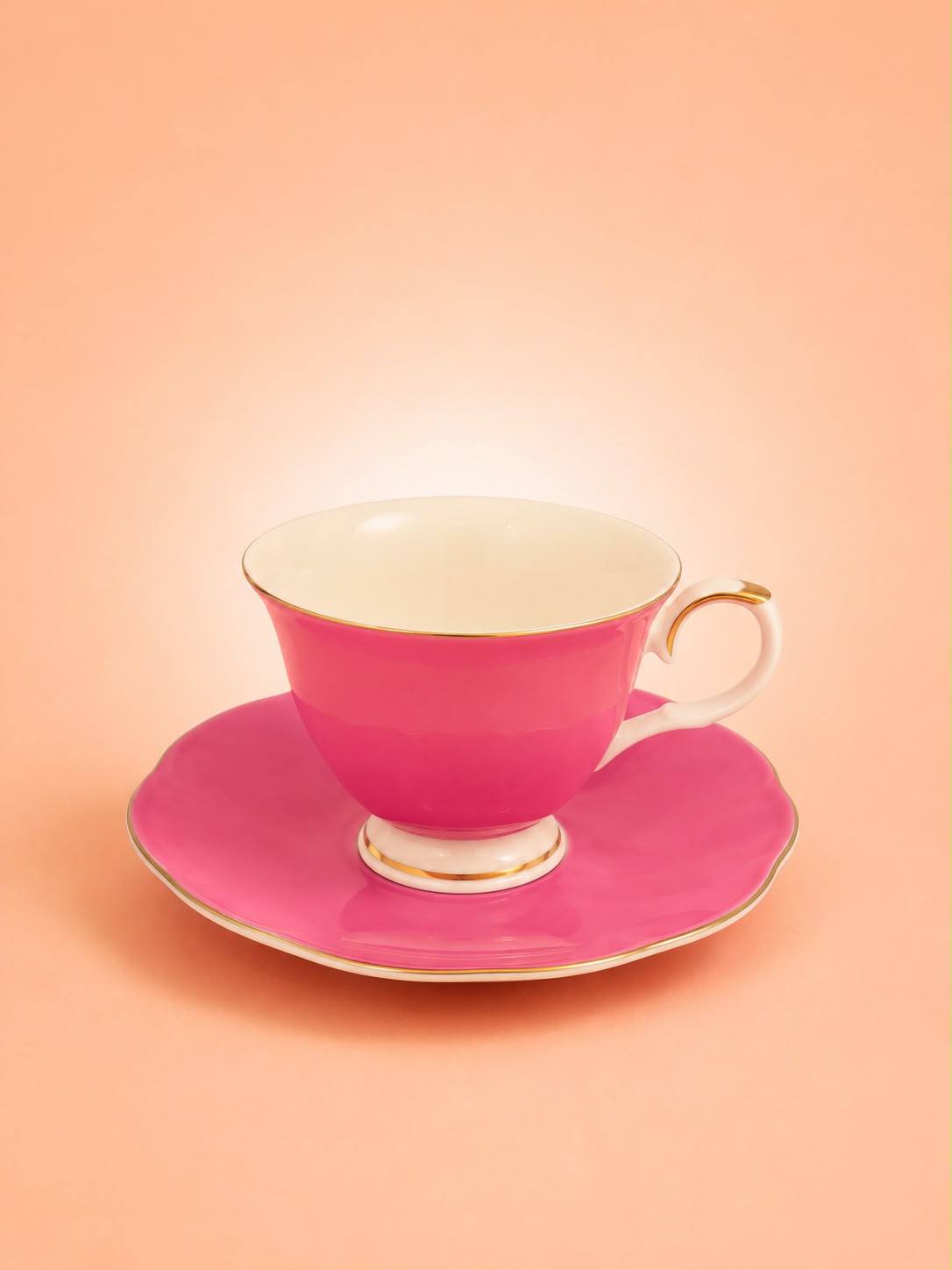 6x6 Coffee Cup & Saucer Set