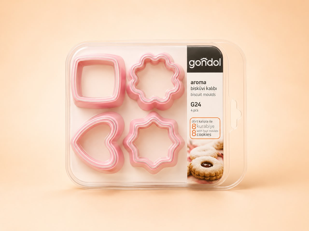 4-Piece Cookie Cutter Set