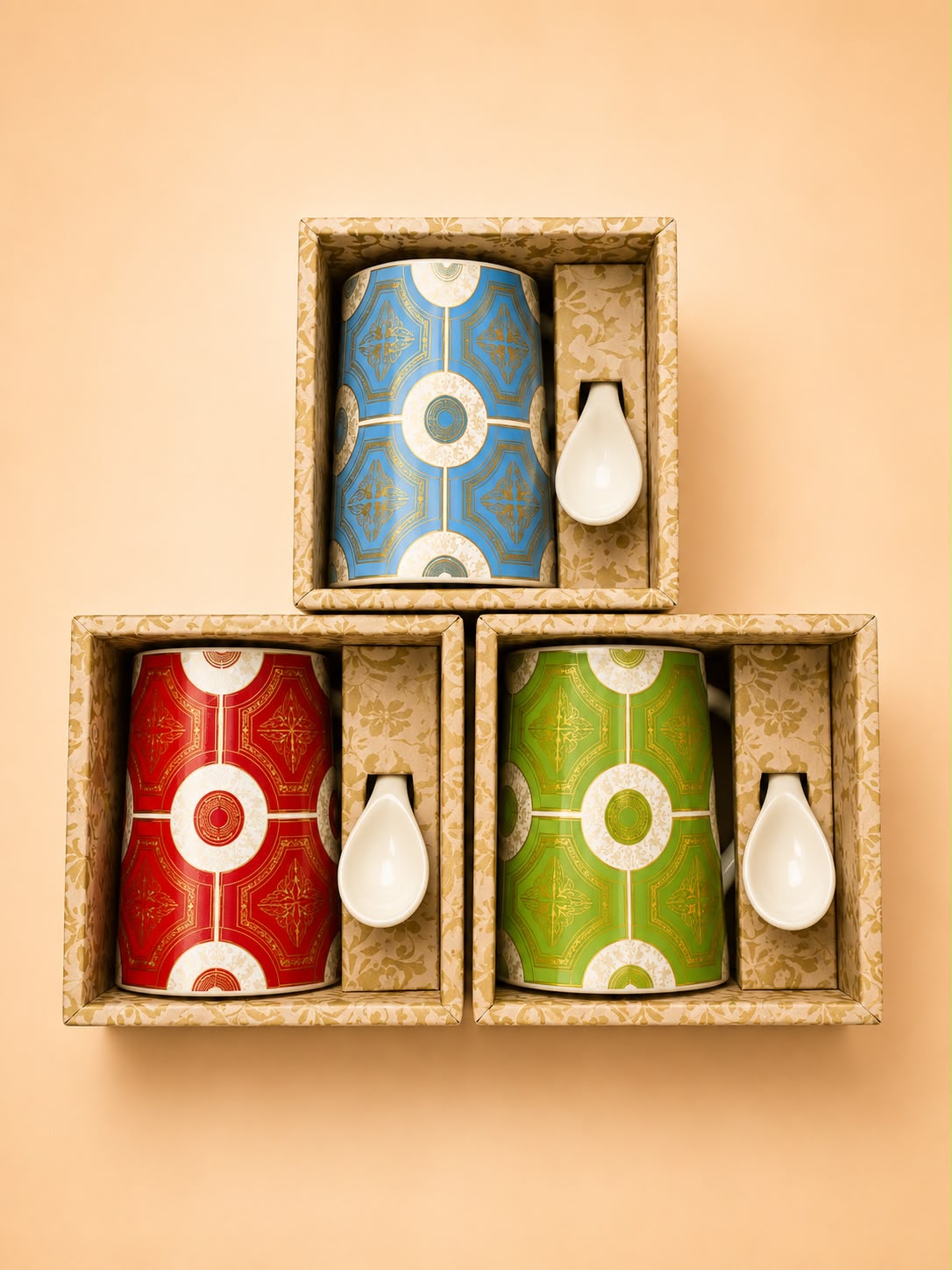 Ceramic Mug with Spoon