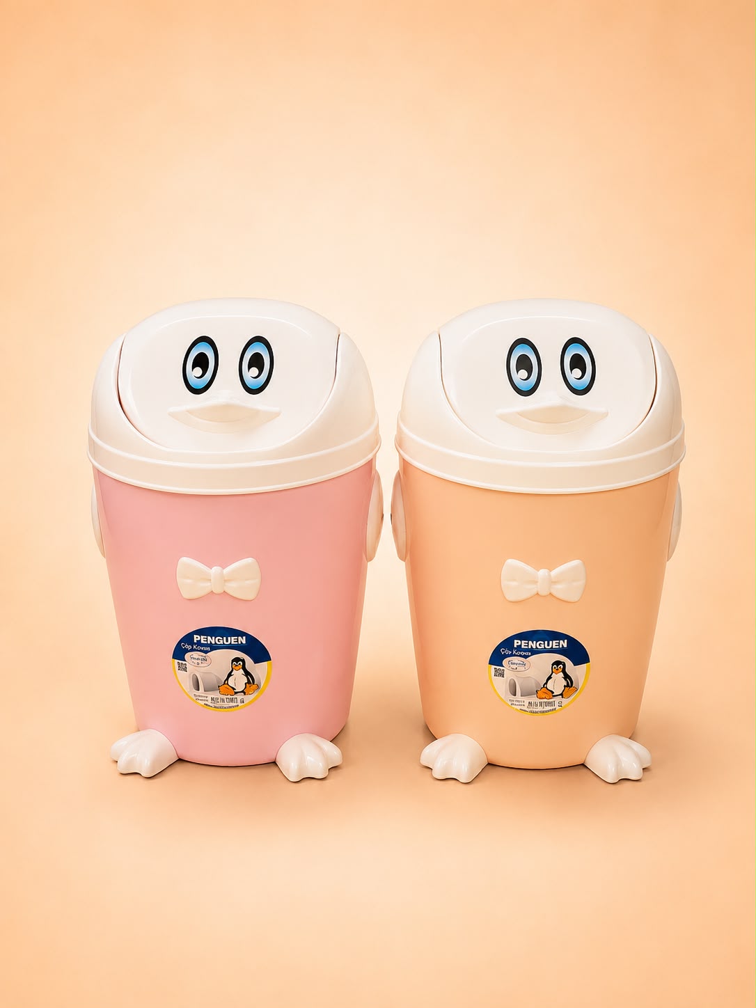 3L Penguin Swing Bin