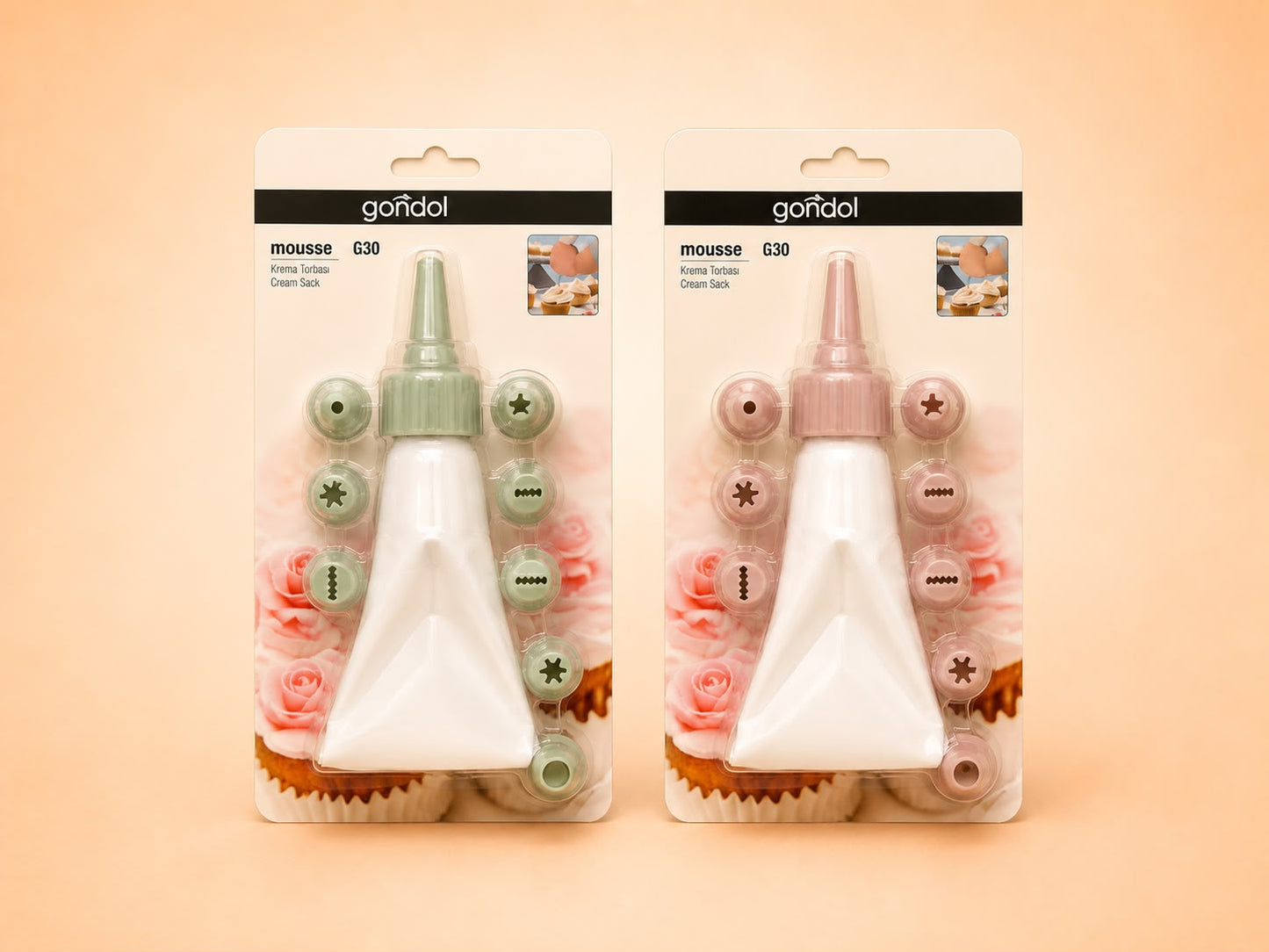 Icing Bag & Nozzle Set