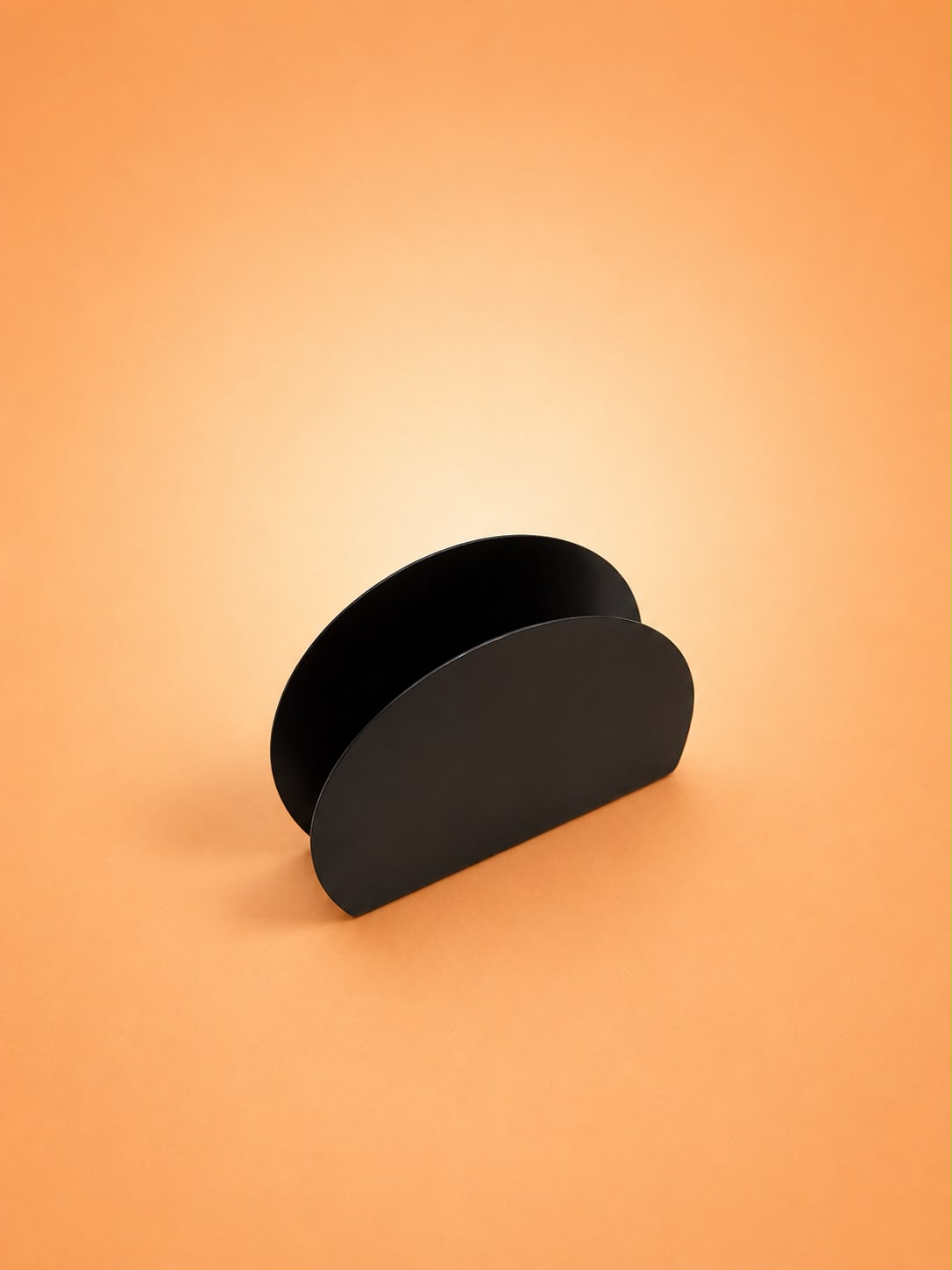Black Metal Napkin Holder