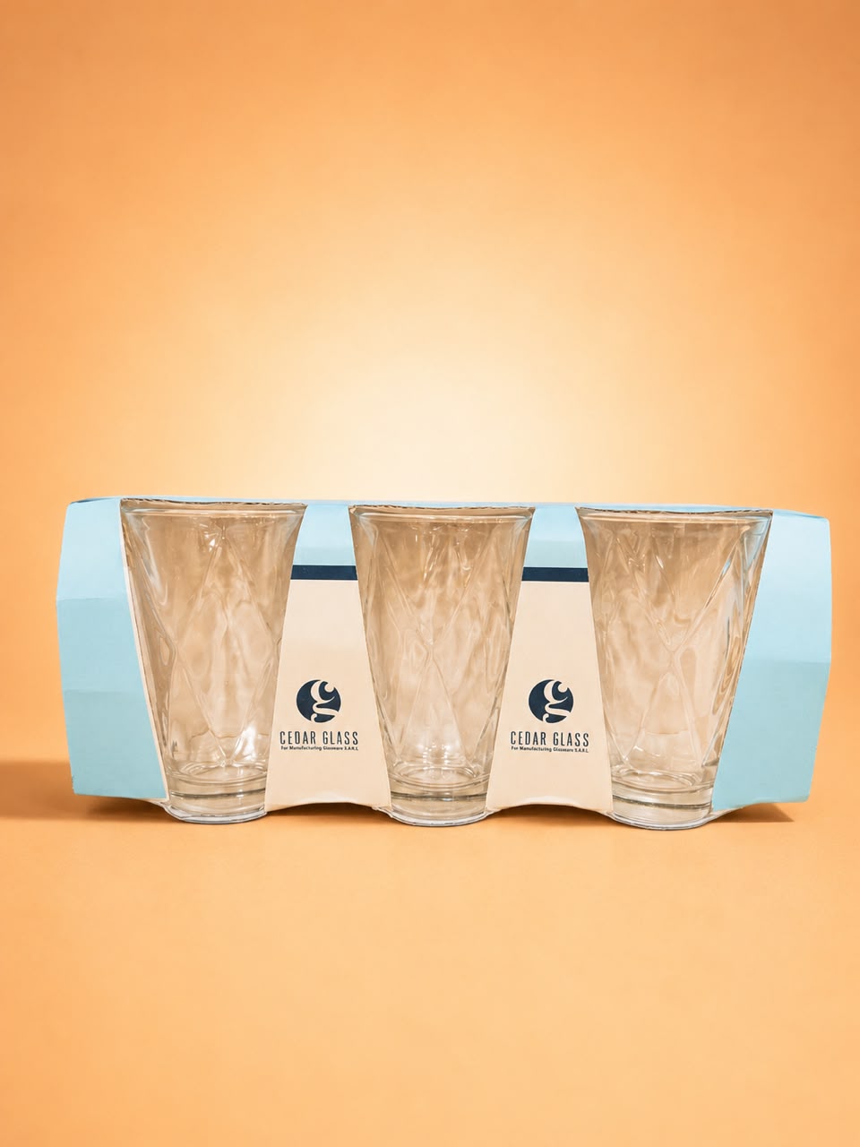 6-Piece Glass Tumbler Set (11 oz)