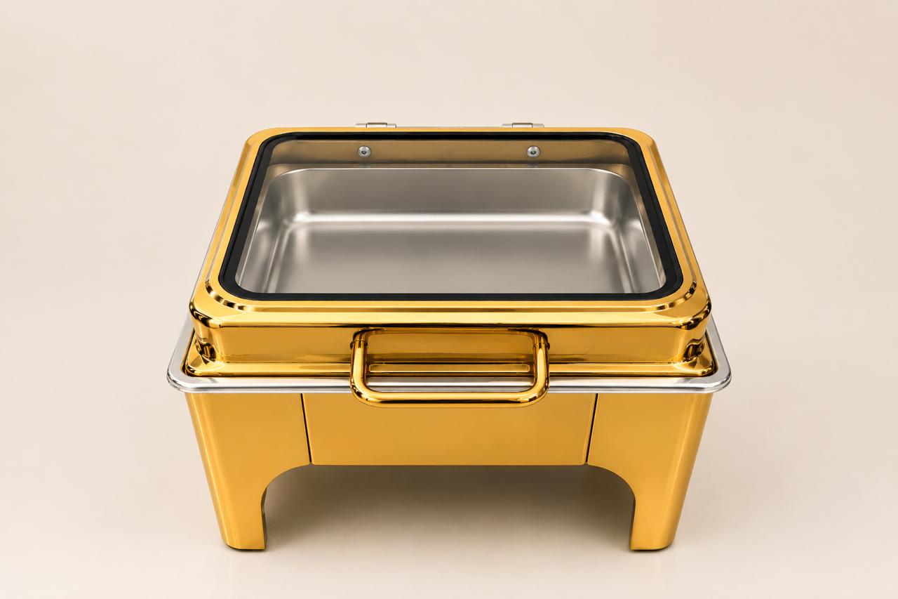 Cheffing Dish 10L – Soft Close Glass Lid