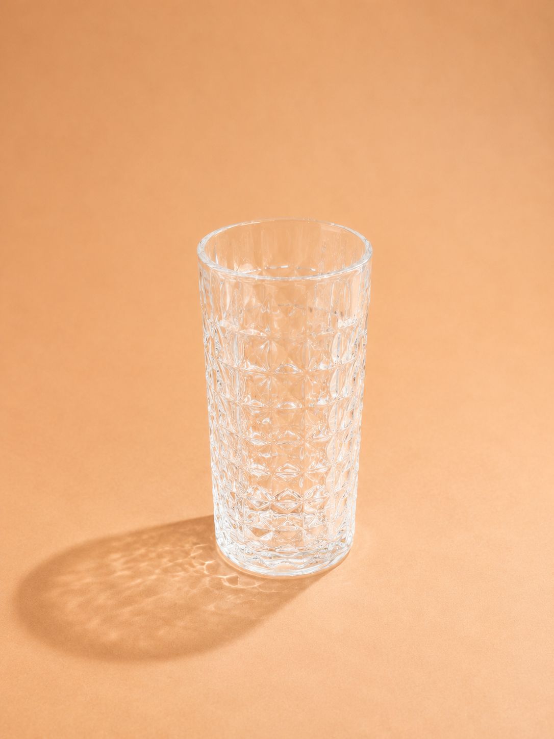 Royal Diamond Highball Glass Set – 375ml (Set of 6)