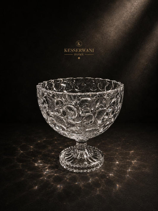 Crystal Elegance Pedestal Bowl