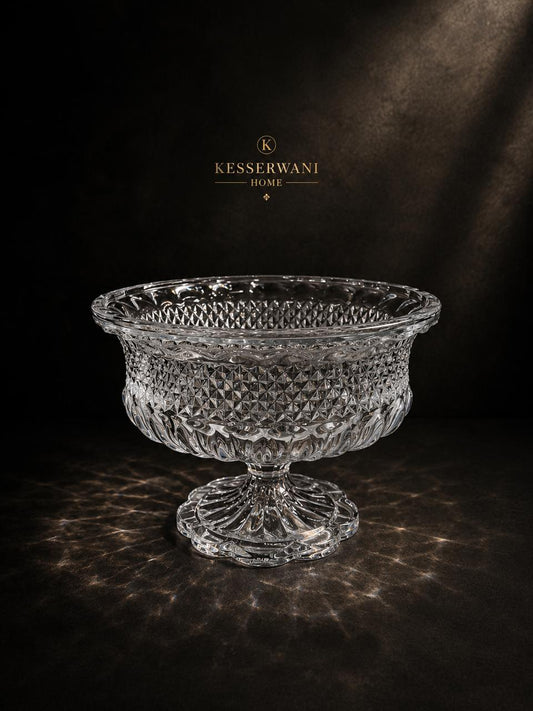 Royal Crystal Pedestal Bowl