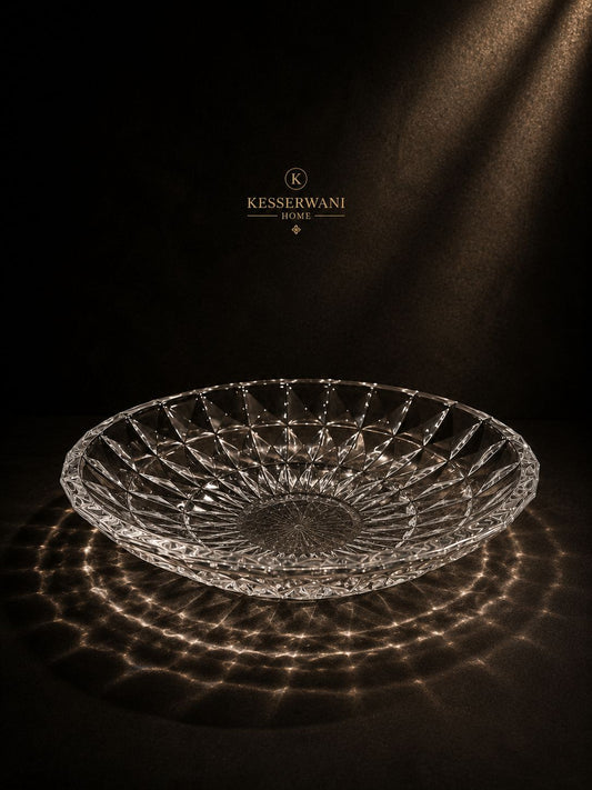 Crystal Radiance Serving Plate