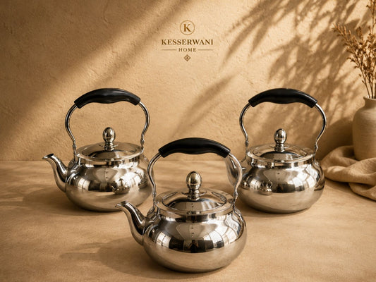 Classic Stainless Steel Teapot Collection