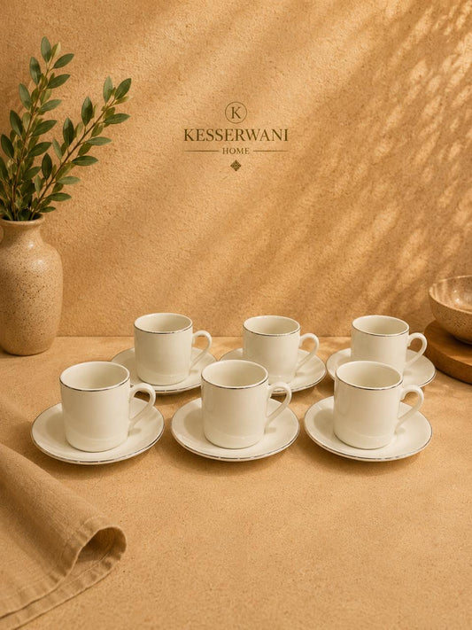 Minimal Luxe Gold Coffee Set – 6x6