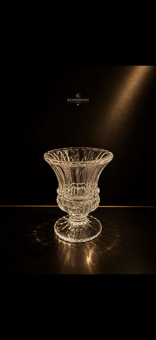 Elegant Crystal Glass Vase – 15cm
