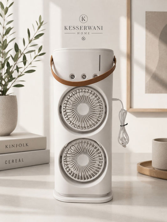 Portable Dual Fan Air Cooler
