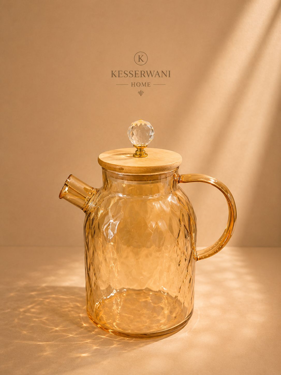 Glass Beverage Jug – 1.6L