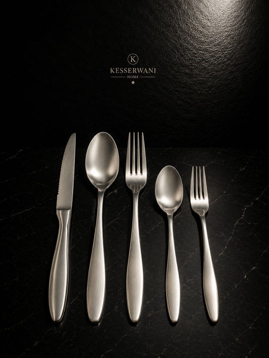 Nordic Matte 30-Piece Cutlery Set – Stainless Steel 304