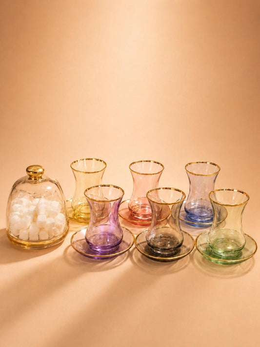 Aurora Gold Tea Set – 13 Piece Collection