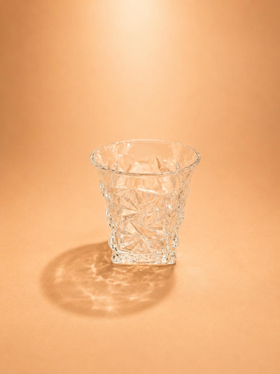 250ml Crystal Glass Tumbler Set – 6 Pieces