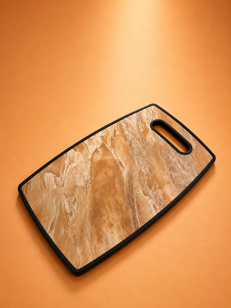 37cm x 22cm Marble-Pattern Cutting Board