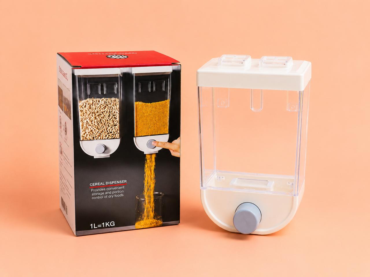 Wall-Mounted Dry Food Dispenser