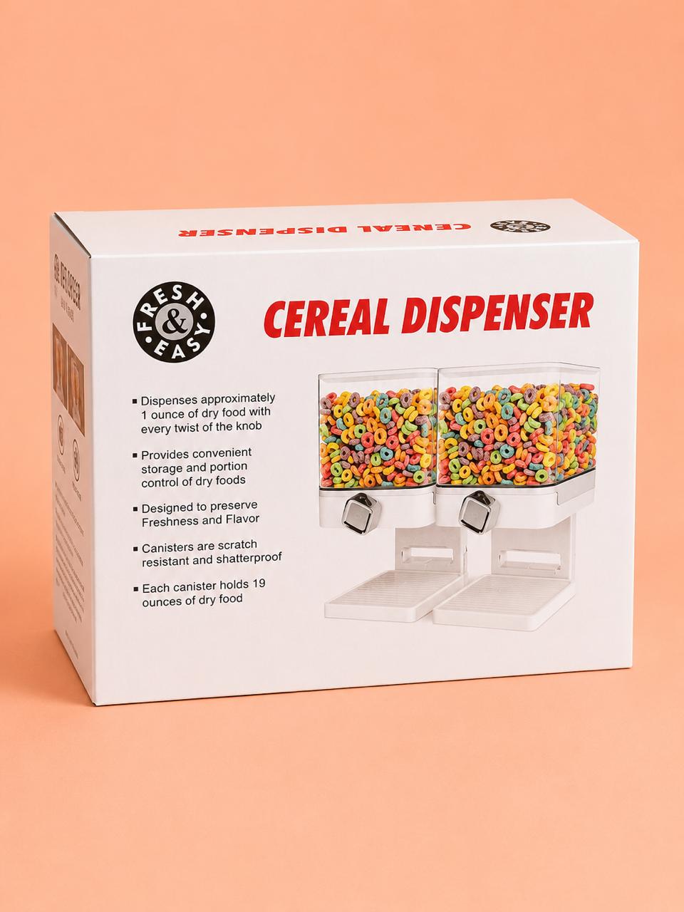 Double Cereal Dispenser