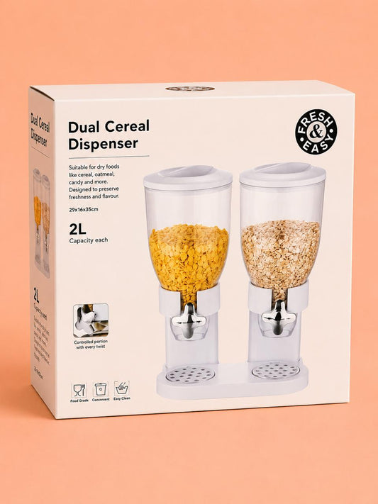 Dual Cereal Dispenser (2 x 2L)