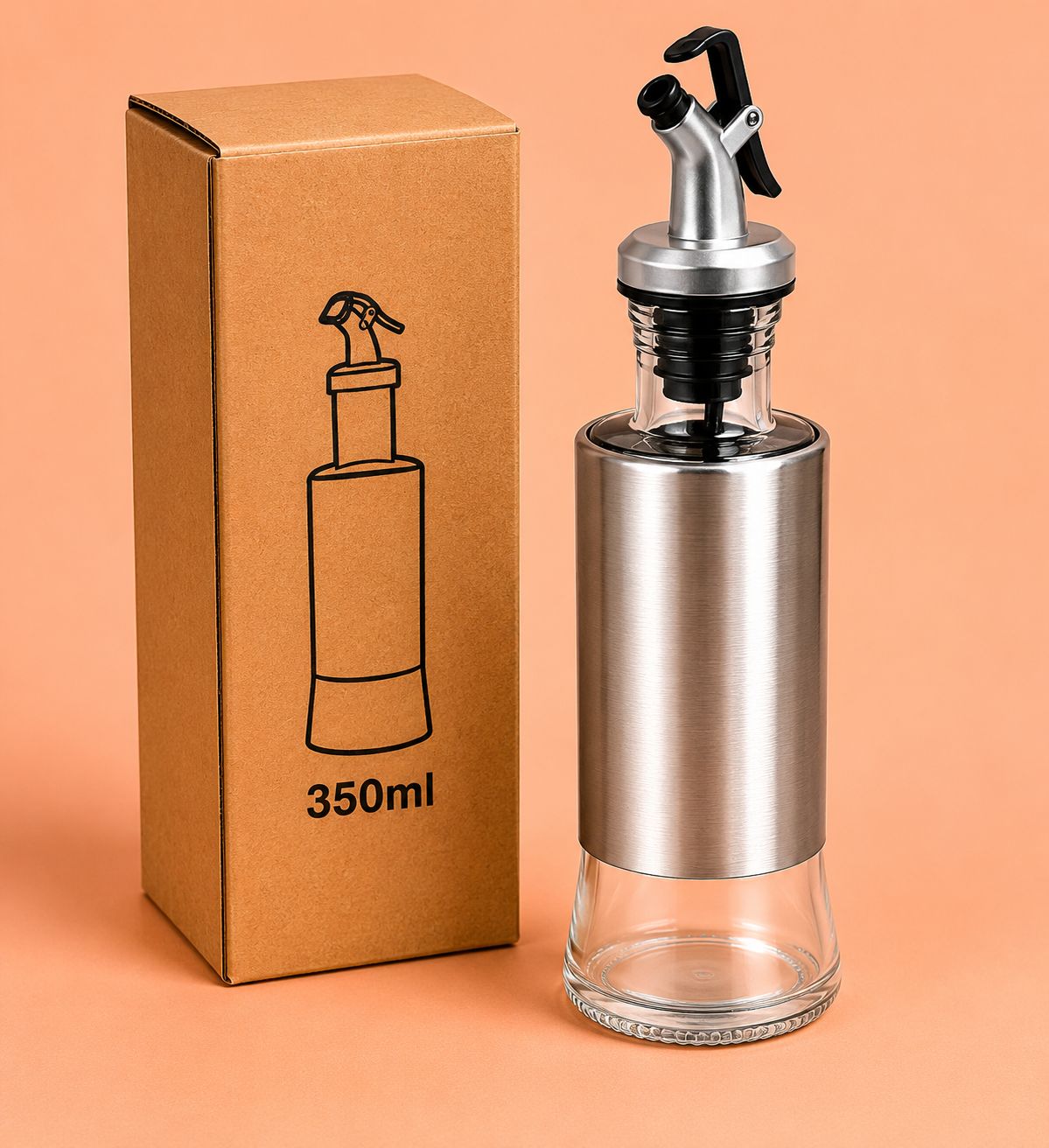 350ml Oil & Vinegar Dispenser Bottle
