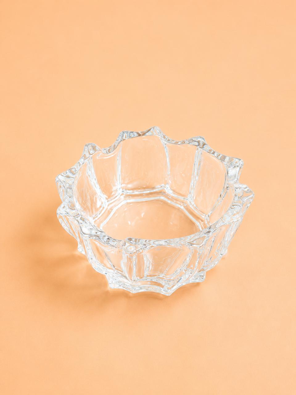 Crystal Glass Ashtray – 14 cm