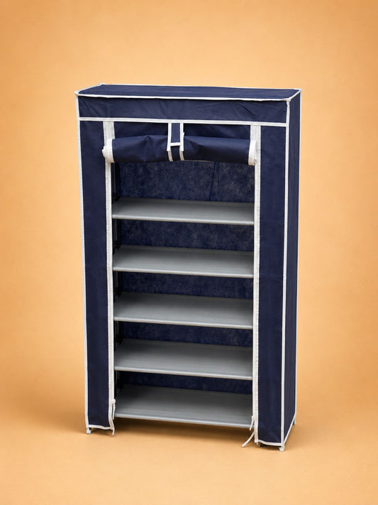 Portable Fabric Shoe Rack Cabinet – 1m × 60cm