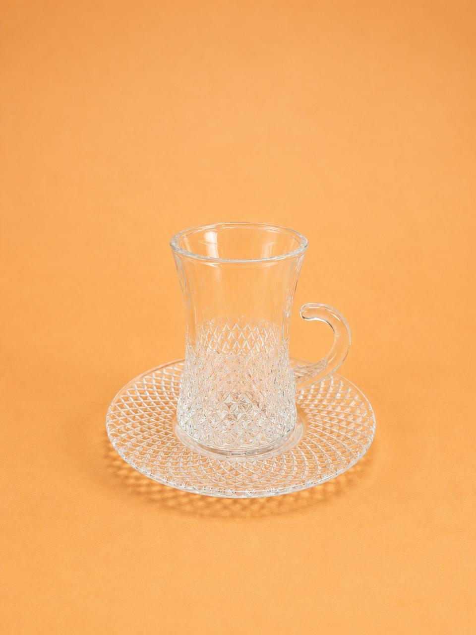 Tea Cup & Saucer Set – 6x6 (120 ml)