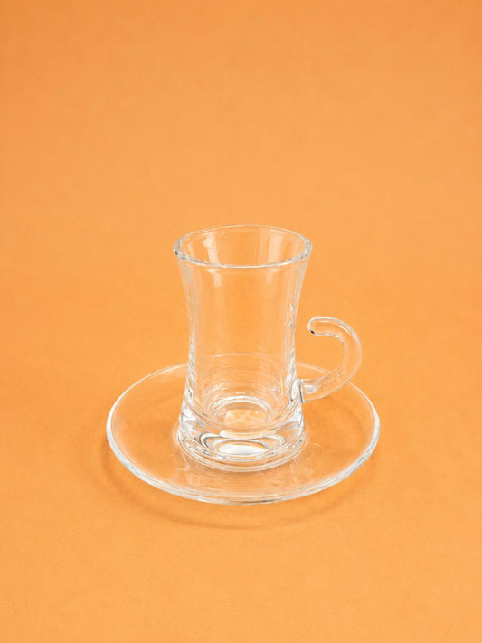 Tea Cup & Saucer Set – 6x6 (120 ml)
