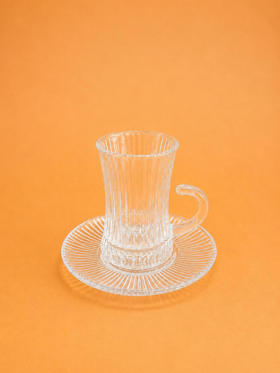 Tea Cup & Saucer Set – 6x6 (120 ml)