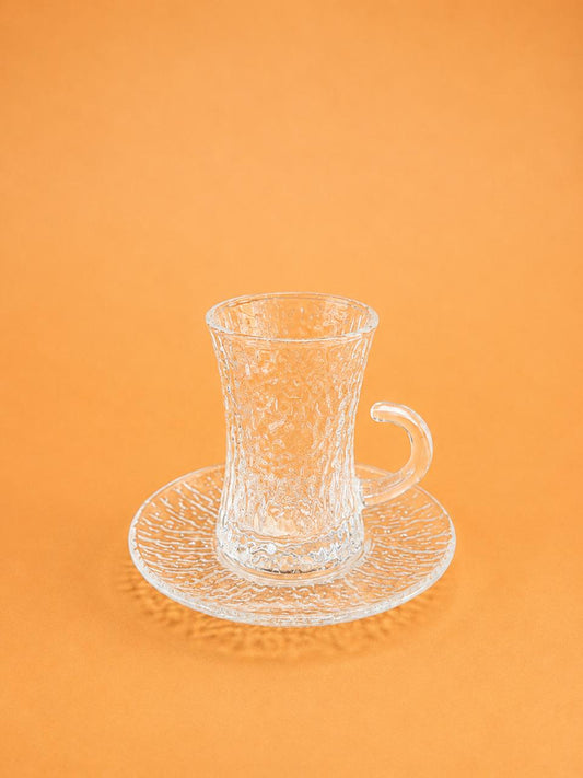 Tea Cup & Saucer Set – 6x6 (120 ml)
