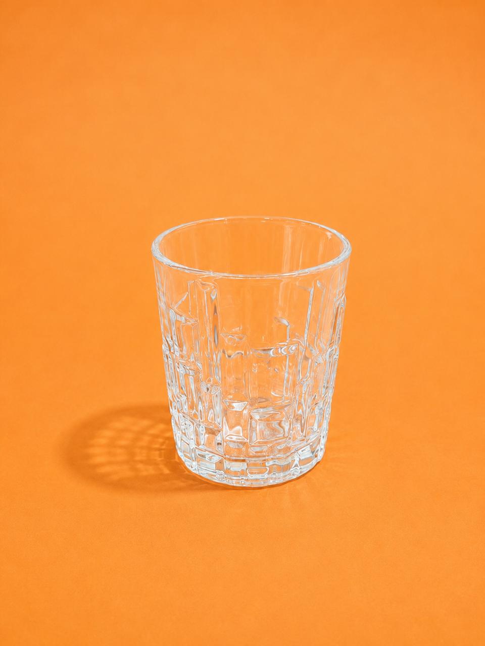 Textured Glass Tumbler – 315 ml
