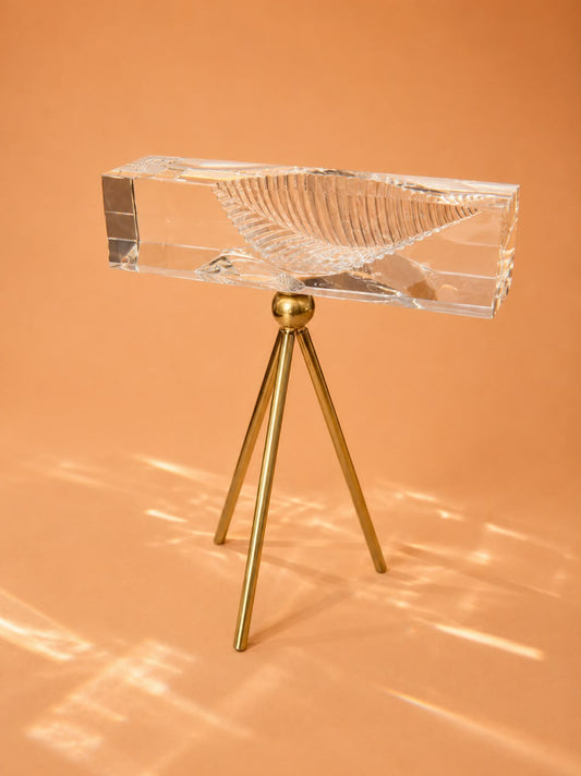 Modern Crystal Sculpture