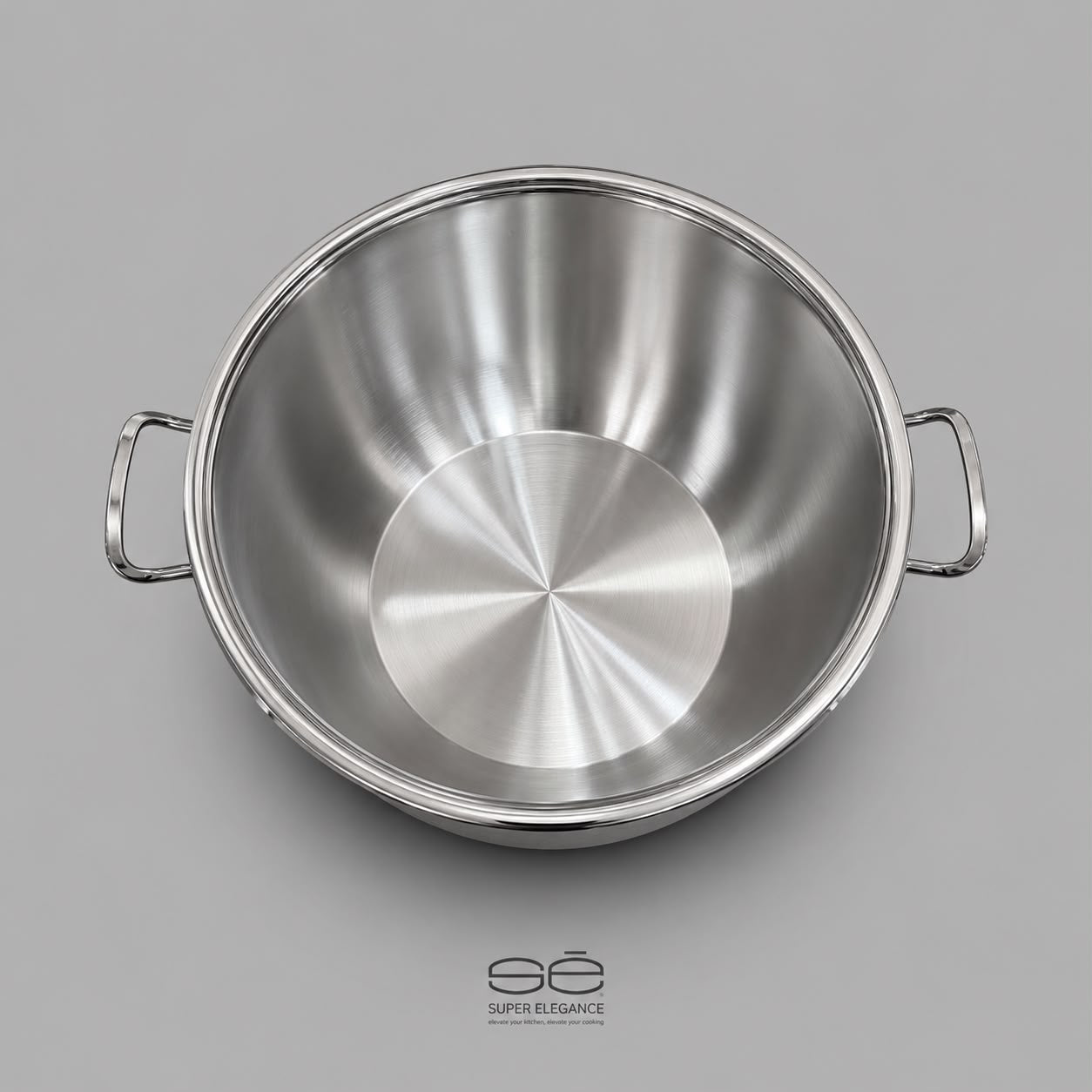 Super elegance Stainless Steel Deep Pot
