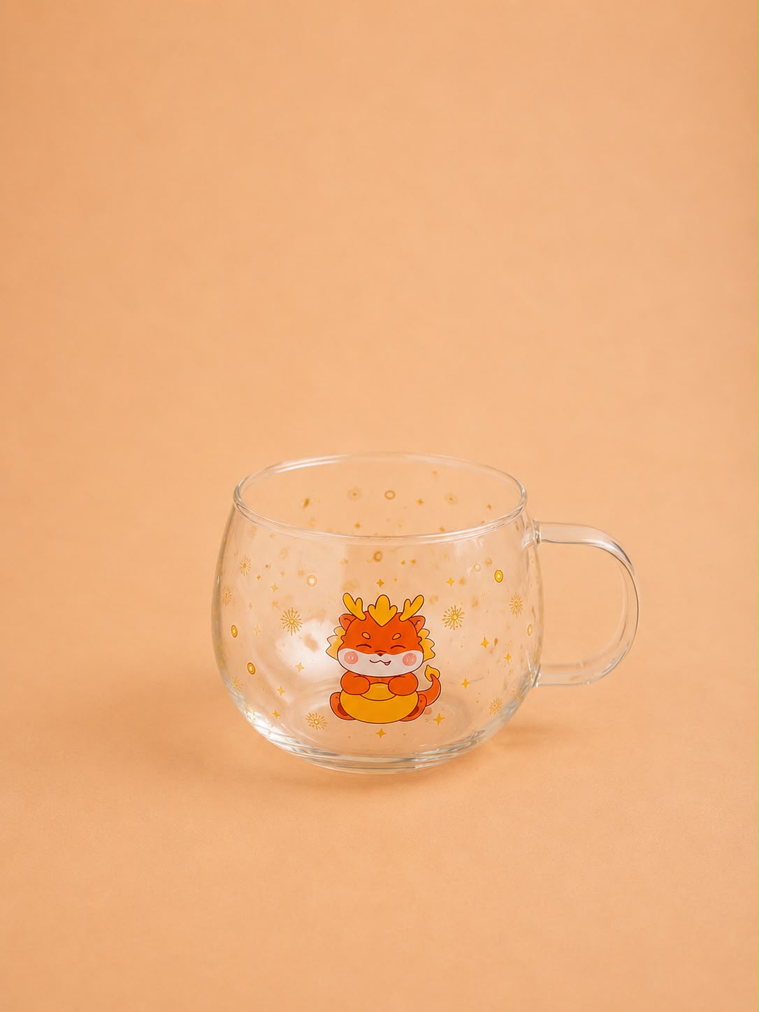 Cute Bear Glass Mug 6pcs