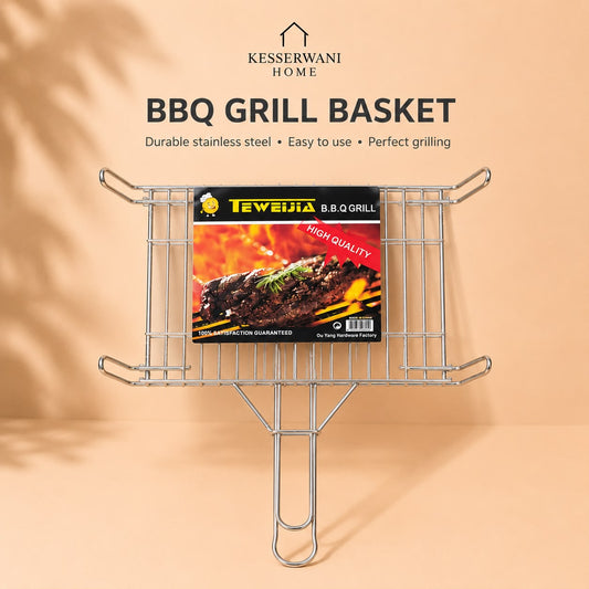 BBQ Grill Basket 30x25cm