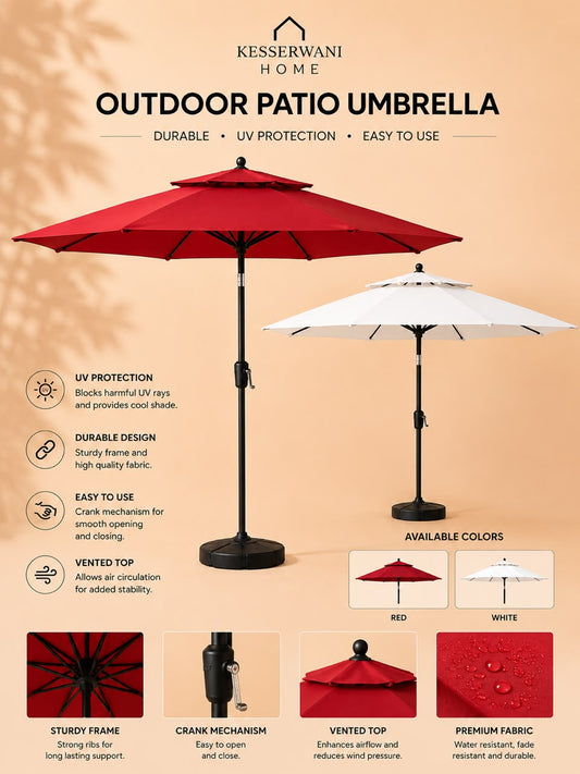 Outdoor Patio Umbrella – 2m