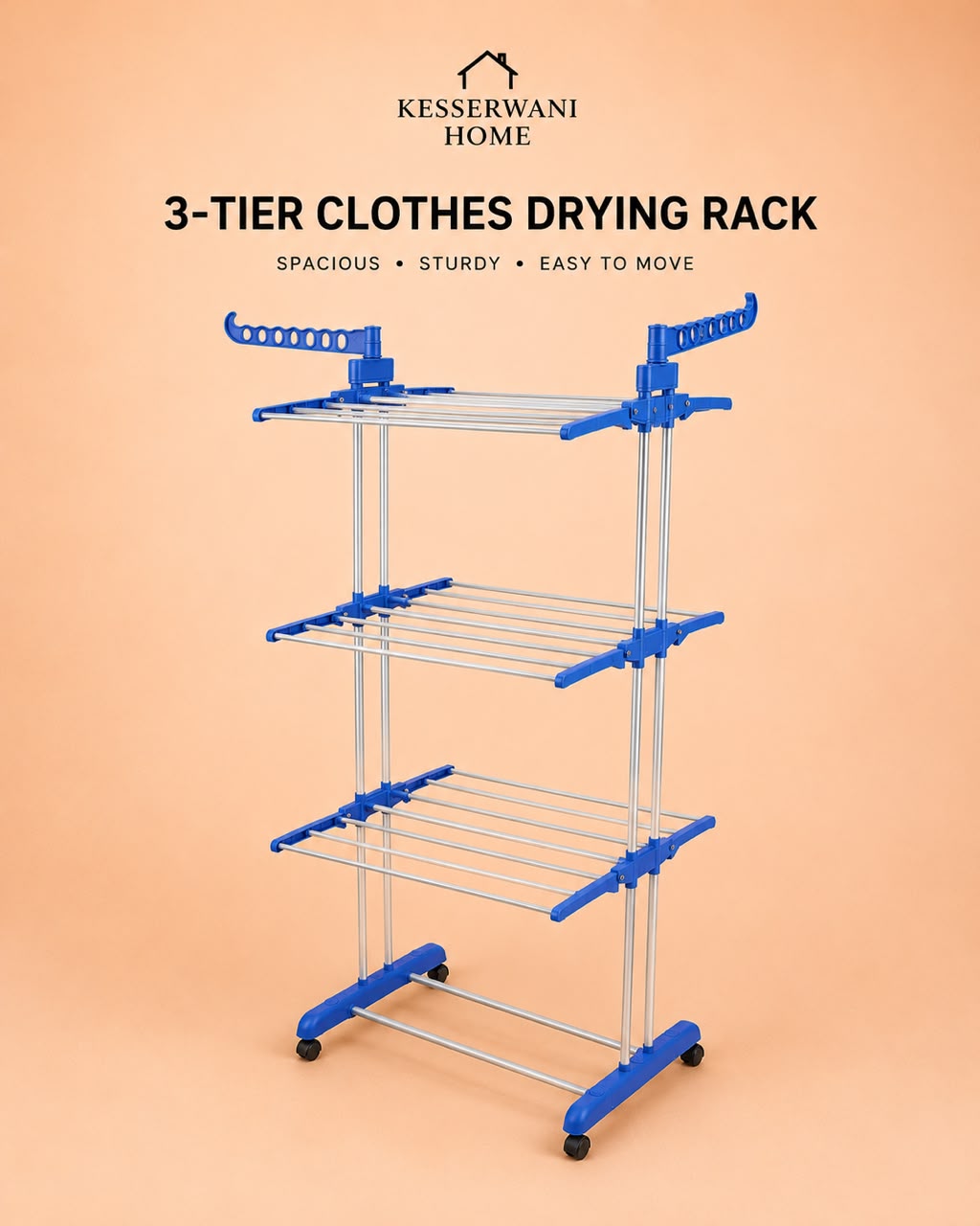 3-Tier Clothes Drying Rack